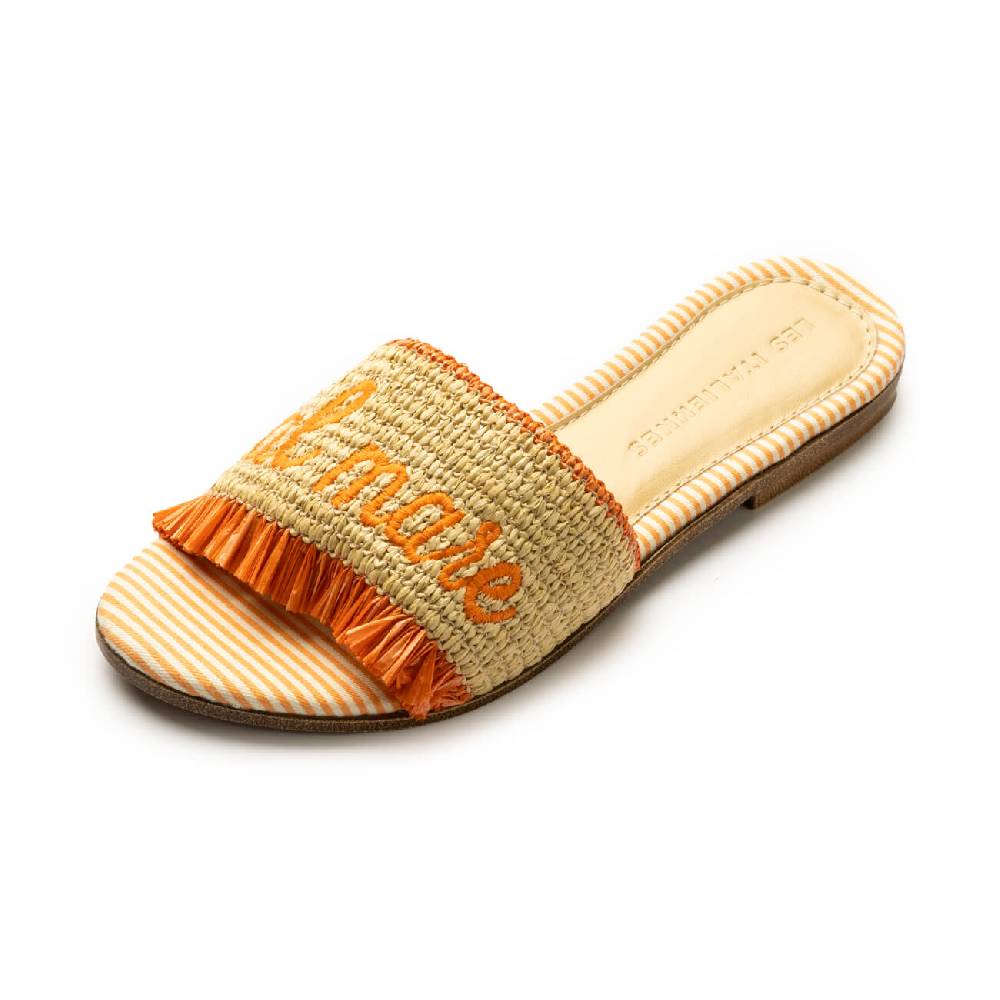 Les Italiennes Portami al Mare – Arancio/Beige Moda