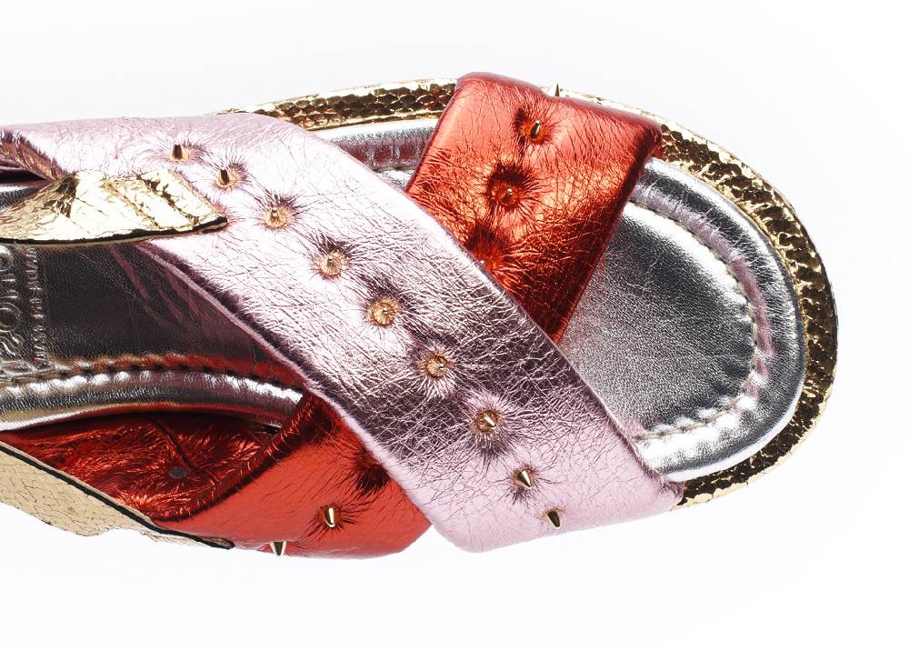 Jo Ghost Sandalo Millennium Multicolor In Saldo