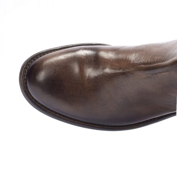 Jo Ghost Stivaletto Cavallo crust testa di moro 3552 Sconto
