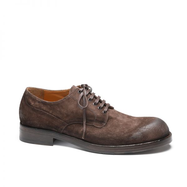 Jo Ghost Scarpa stringata in pellame peach 3269