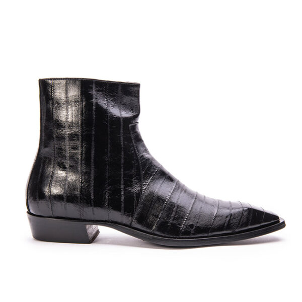 Jo Ghost Stivaletto nero in anguilla 2339 Offerte