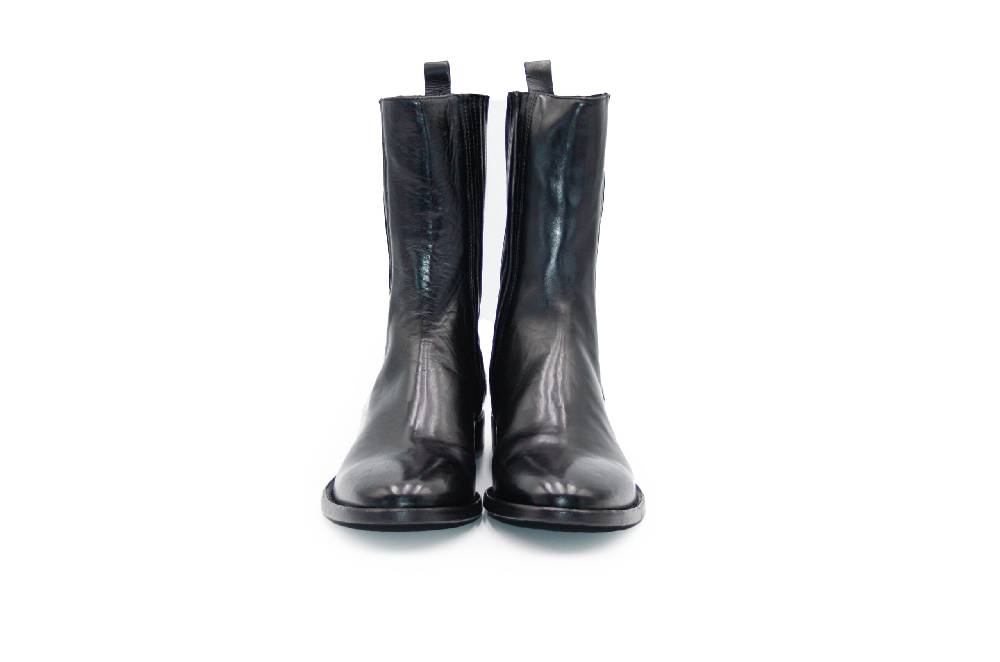 King Tartufoli ELASTIC BOOT BLK CAV In Saldo