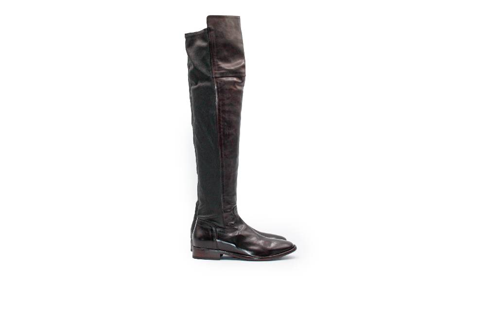 King Tartufoli LONG BOOTS BWN Nuova