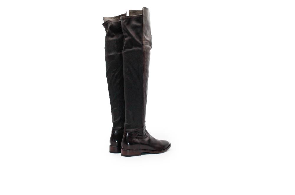 King Tartufoli LONG BOOTS BWN Nuova