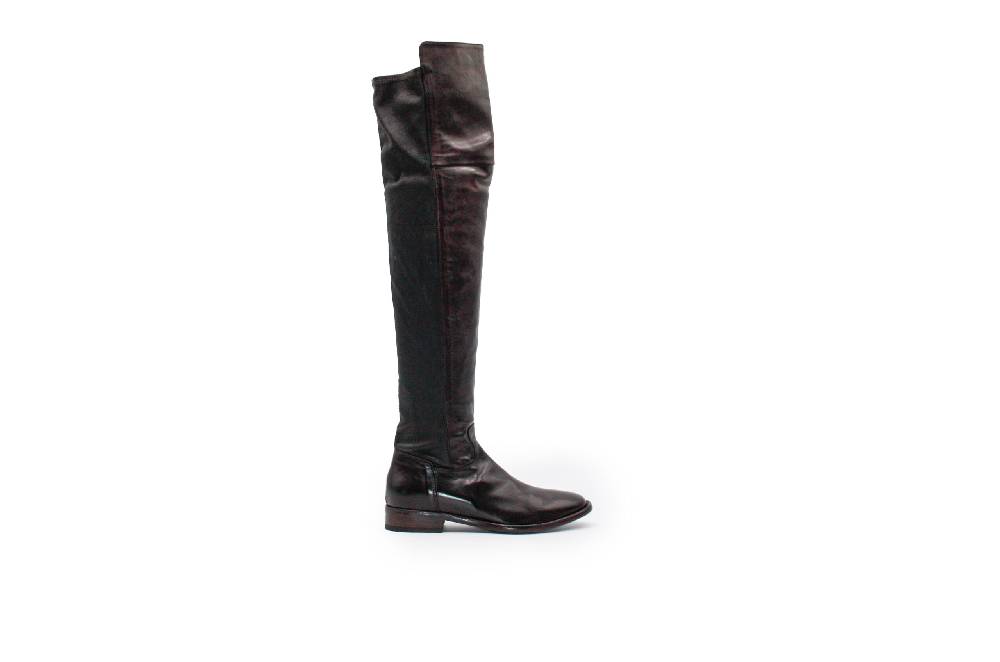 King Tartufoli LONG BOOTS BWN Nuova