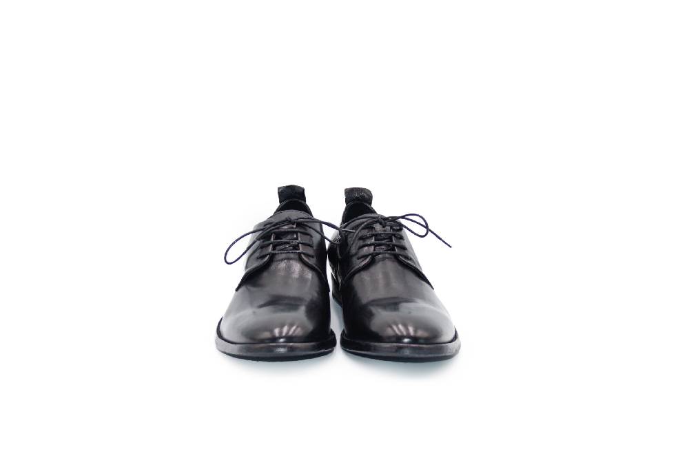 King Tartufoli BLACK MAN SHOES Saldi Di Fabbrica