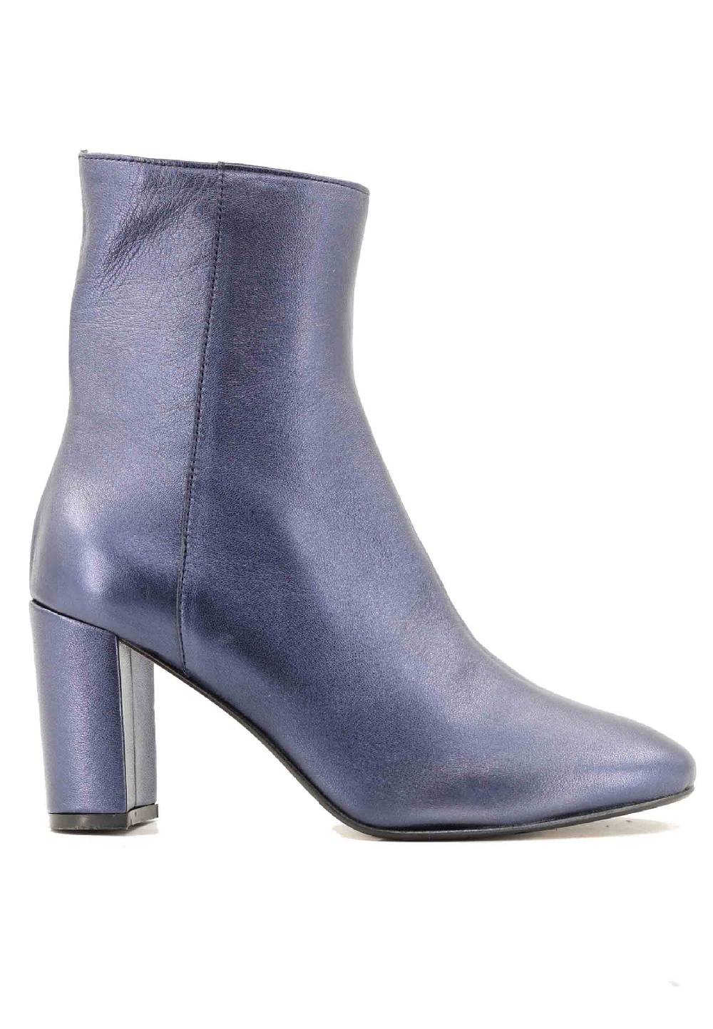 L'ARIANNA Stivaletti TR1692/G in pelle blu