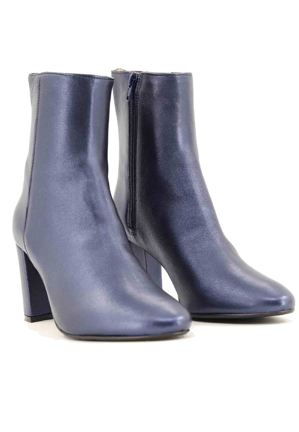 L'ARIANNA Stivaletti TR1692/G in pelle blu Offerte