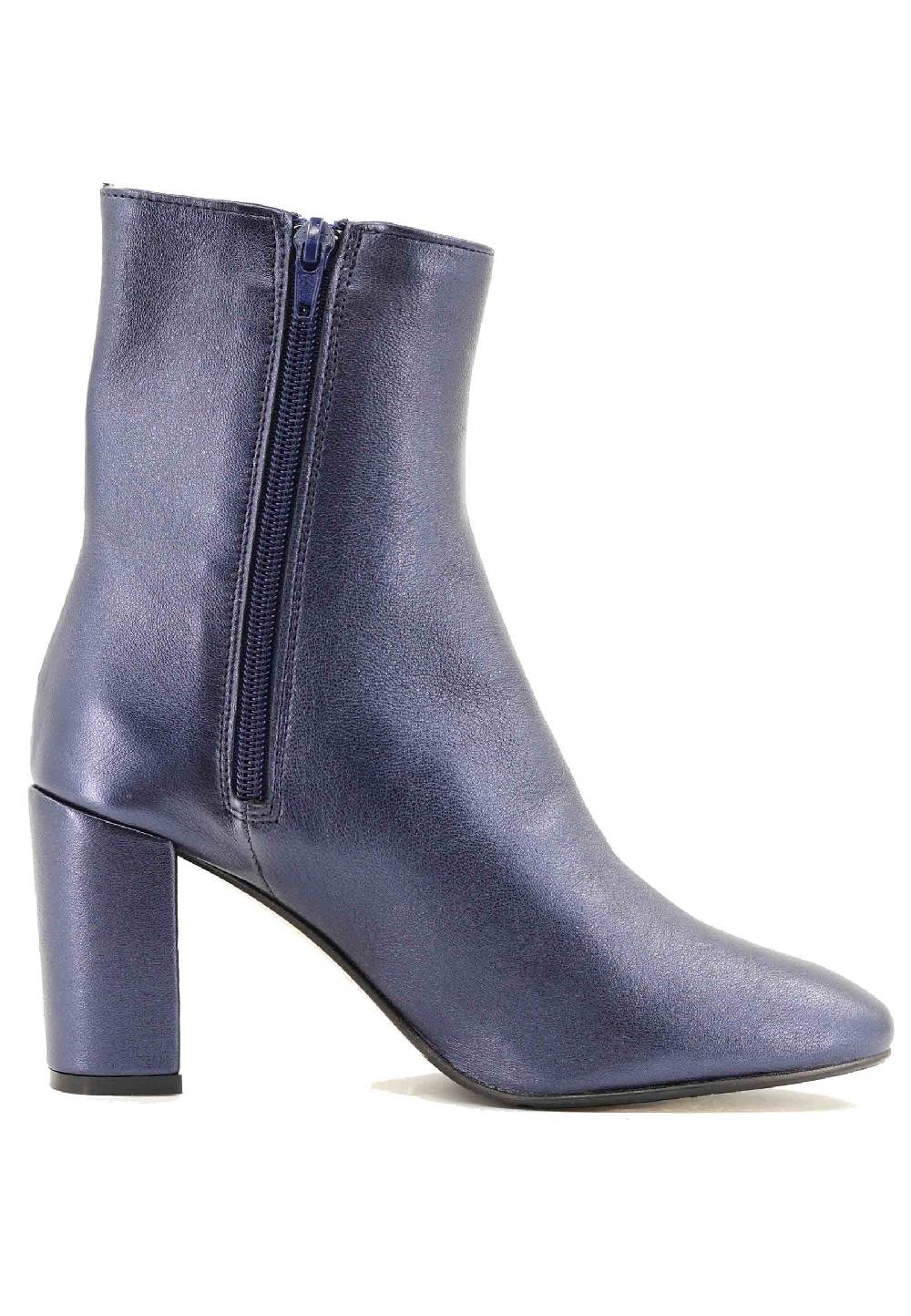 L'ARIANNA Stivaletti TR1692/G in pelle blu Offerte