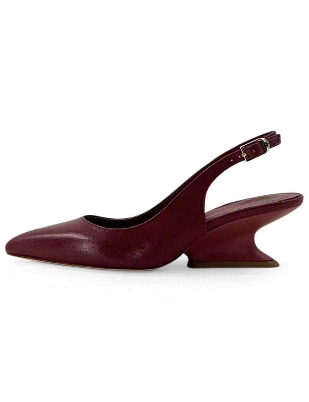 L'ARIANNA decollete ch1754/z slingback color COUTURE con tacco a zeppa l'arianna Presa