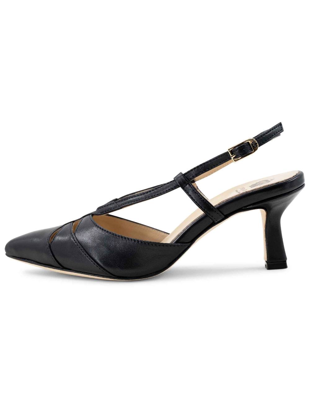 L'ARIANNA Decollete CH1757 da donna in pelle BERLINO NERO L'Arianna In Saldo
