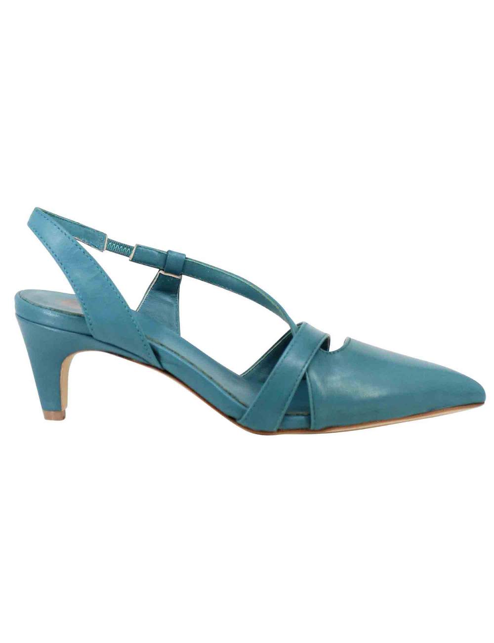 L'ARIANNA Decollete CH1721 da donna in pelle color arcadia