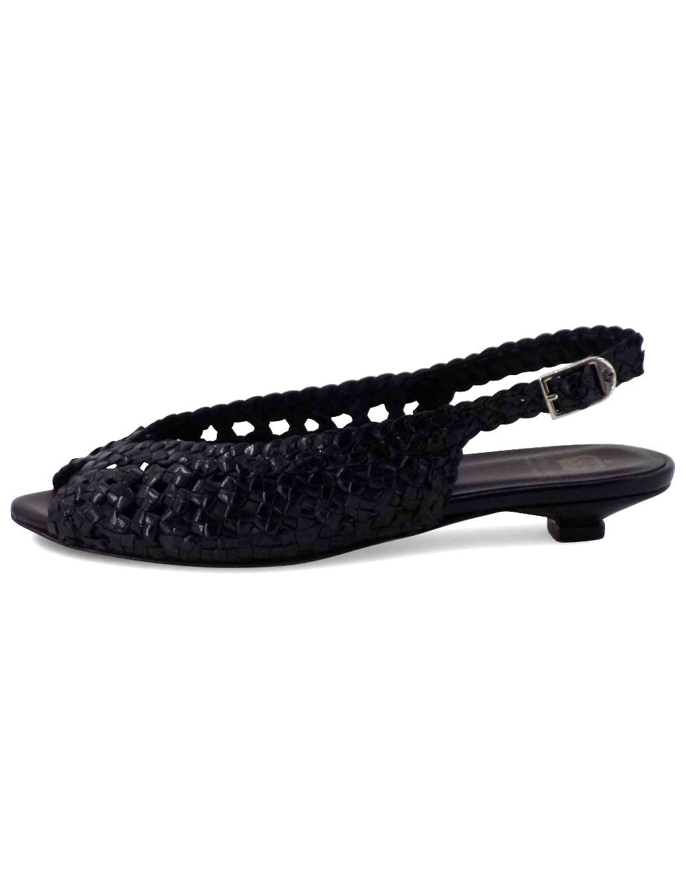 L'ARIANNA BALLERINA SP1770/RT IN PELLE INTRECCIATA NERA Offerte