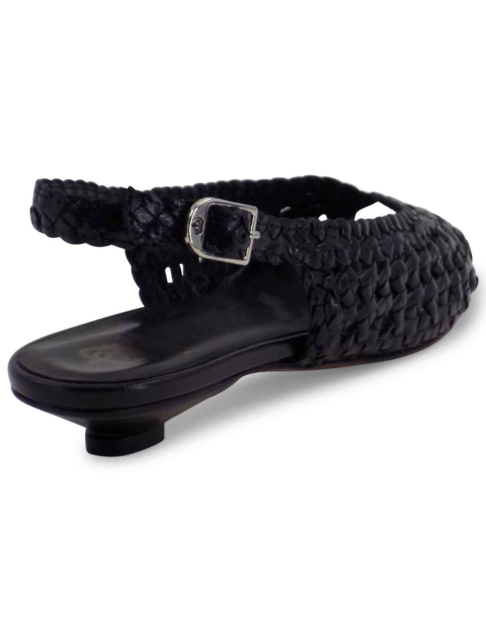 L'ARIANNA BALLERINA SP1770/RT IN PELLE INTRECCIATA NERA Offerte