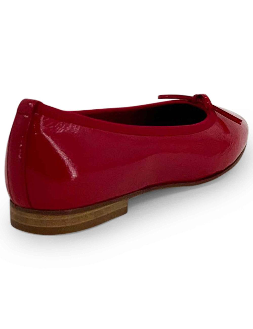 L'ARIANNA ballerina bl1705 in pelle lux rosso Hotsell