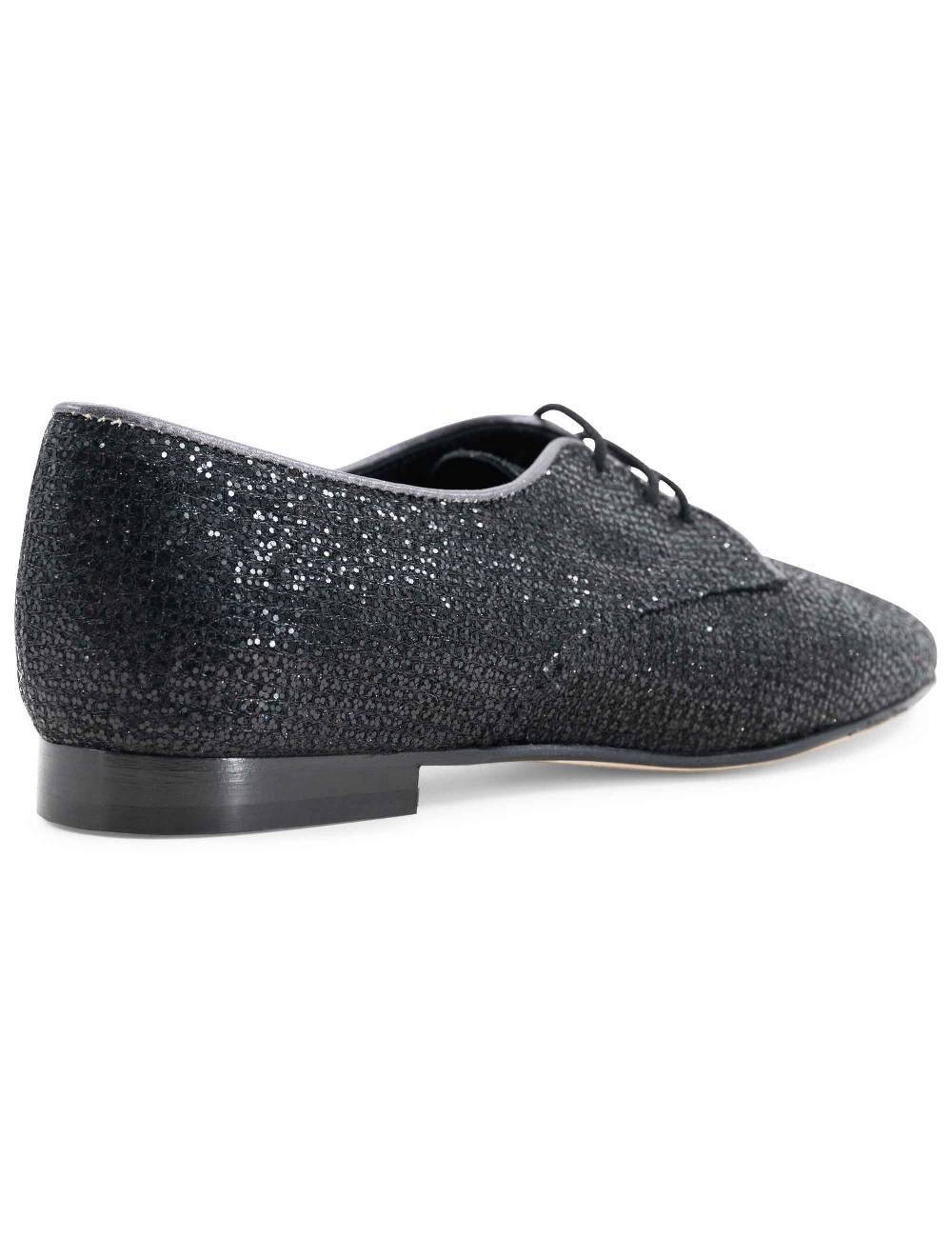 L'ARIANNA scarpina sc1706 donna in tessuto moon nero Duty-free