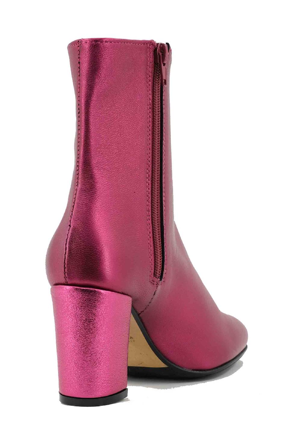 L'ARIANNA Stivaletti TR1692/G in pelle fuxia Cyber Monday