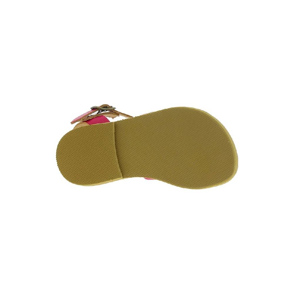 Lartigiano Del Cuoio Sandali gladiatore da bambina in pelle di vitello fucsia chiusura con fibbia Soddisfazione Garantita