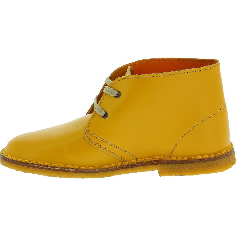 Lartigiano Del Cuoio Polacchine pelle da bambino color giallo fatte a mano in Italia Fino Al -60%