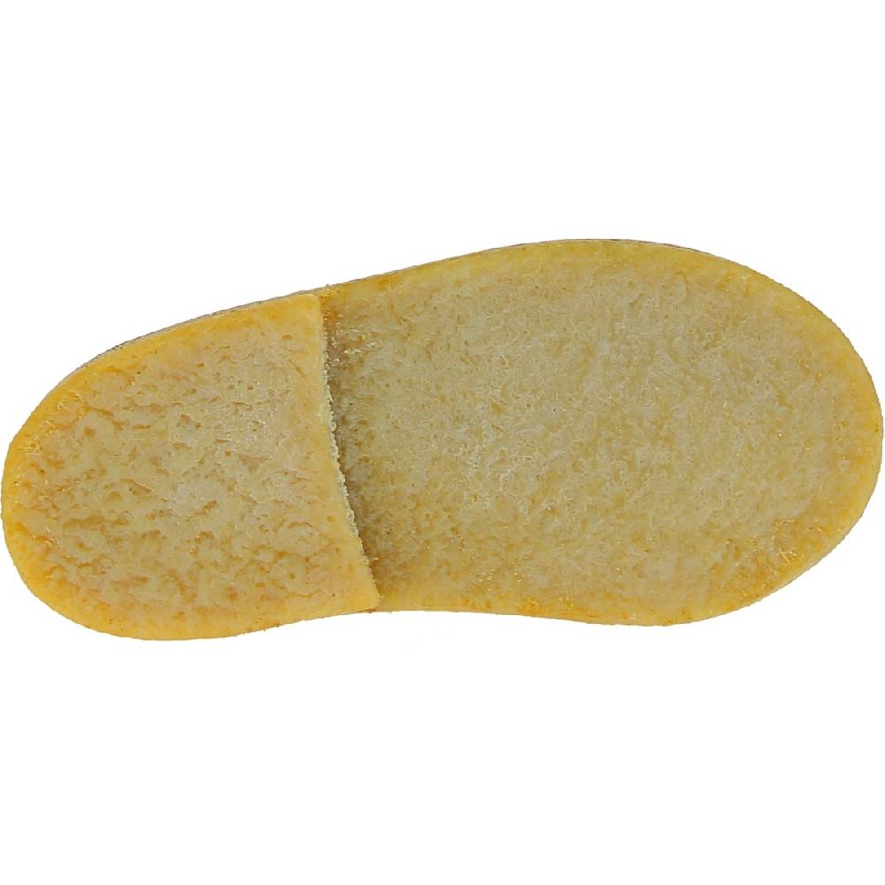 Lartigiano Del Cuoio Scarponcini vera pelle da bambino color giallo fatti a mano in Italia Negozio