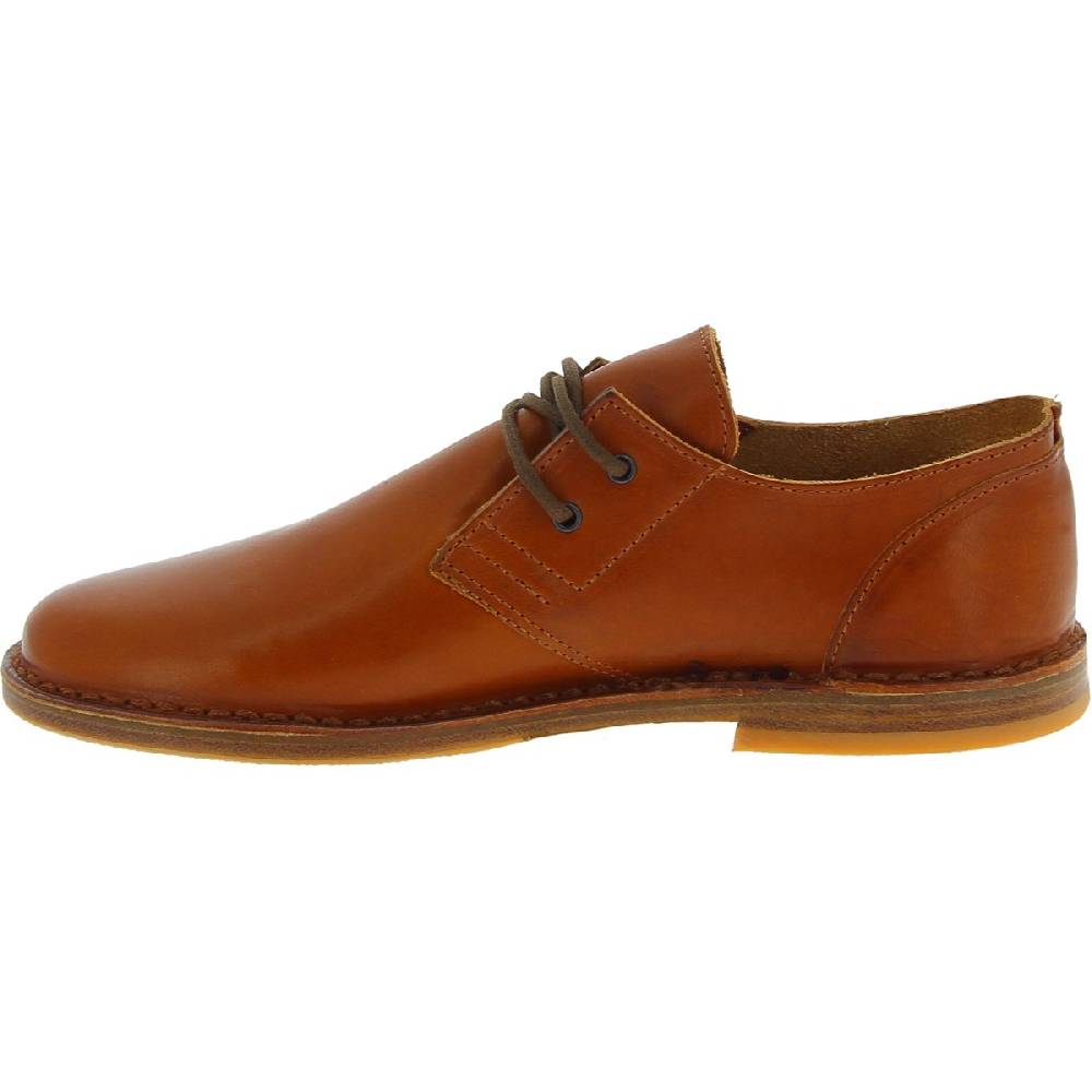Lartigiano Del Cuoio Scarpe basse da donna in pelle marrone fatte a mano in Italia Qualità