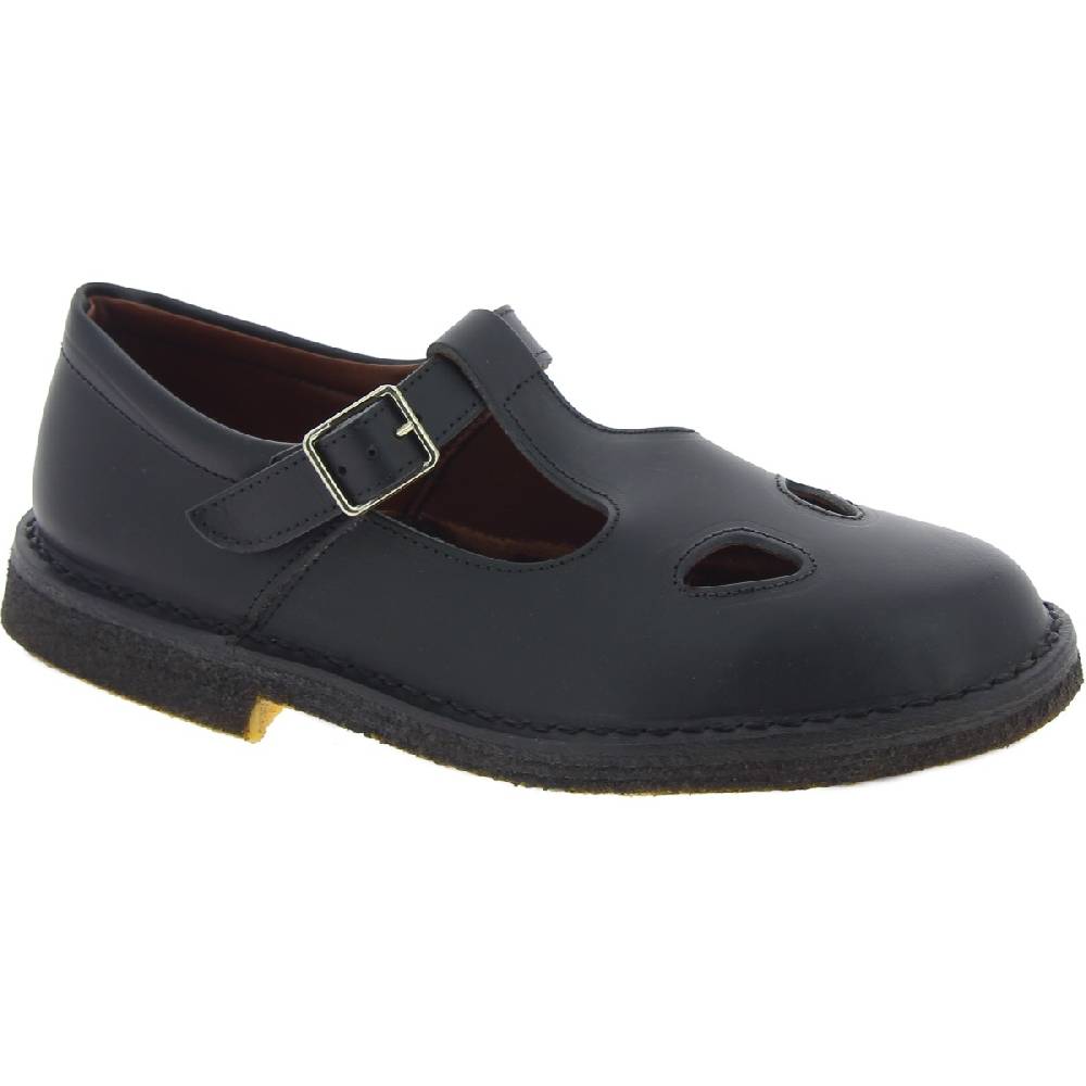 Lartigiano Del Cuoio Scarpe occhio di bue da adulto in pelle nera fatte a mano in Italia Negozi Online