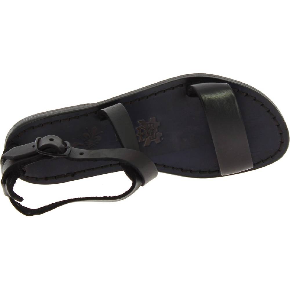 Lartigiano Del Cuoio Sandali donna in pelle nero fatti a mano in Italia Shopping Online