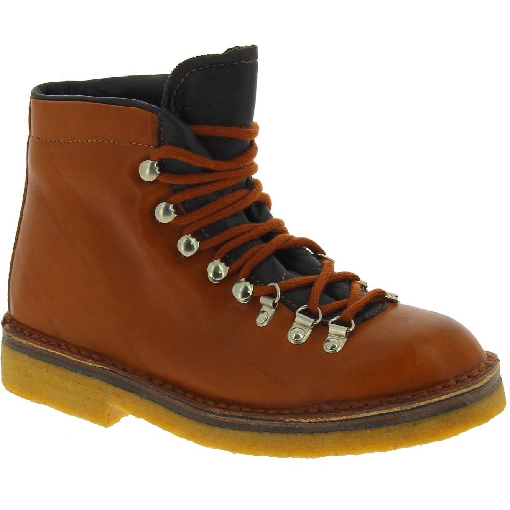 Lartigiano Del Cuoio Stivale da montagna donna color cuoio suola in caucciù