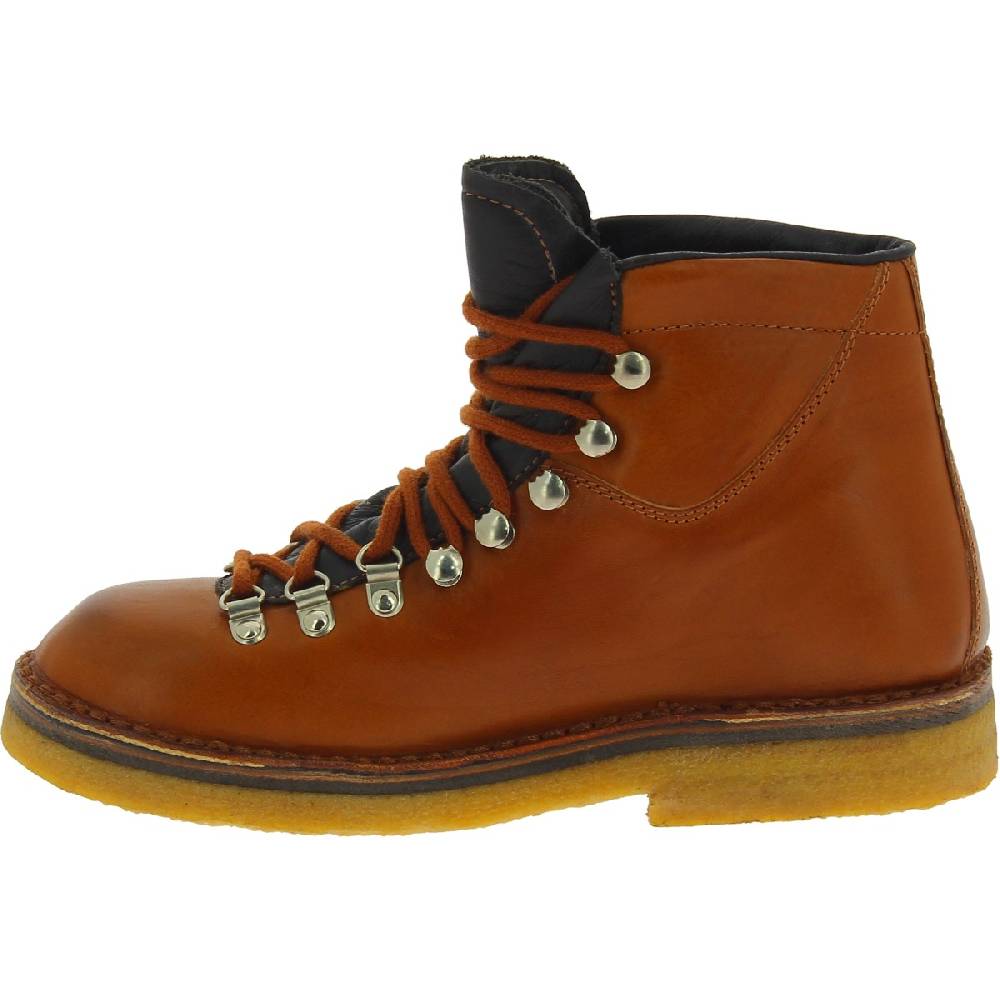 Lartigiano Del Cuoio Stivale da montagna donna color cuoio suola in caucciù In Saldo