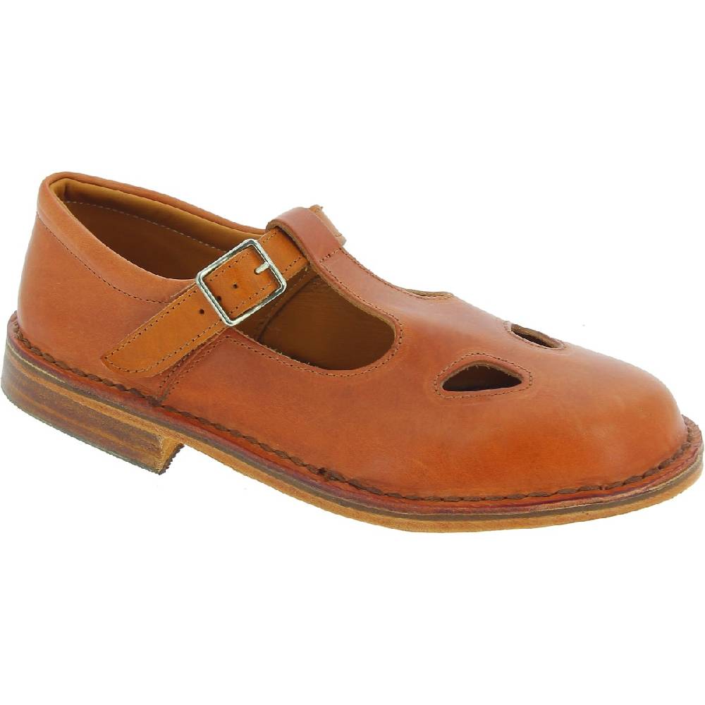Lartigiano Del Cuoio Scarpe con occhietti per adulti in pelle marrone fatte a mano in Italia