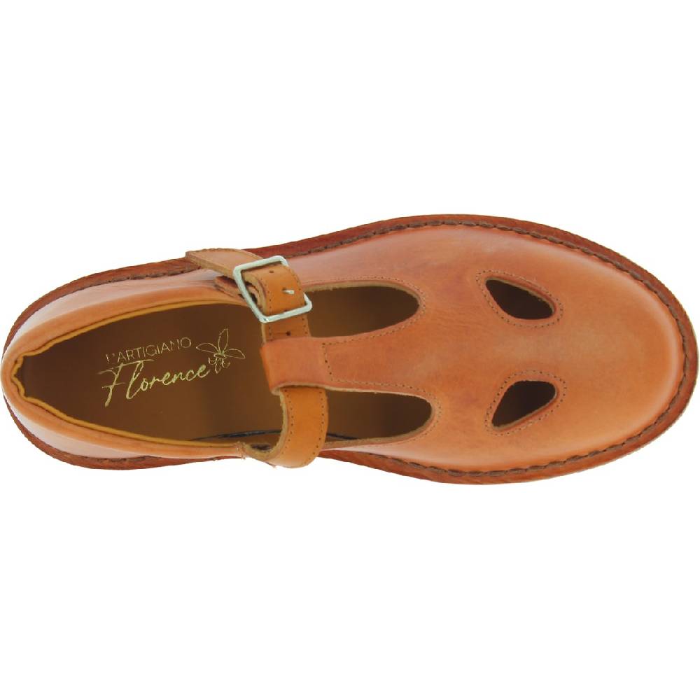 Lartigiano Del Cuoio Scarpe con occhietti per adulti in pelle marrone fatte a mano in Italia Promozione Limitata