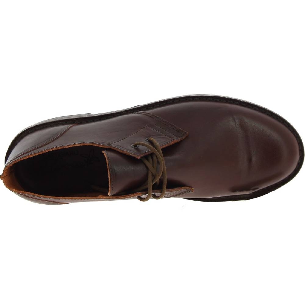 Lartigiano Del Cuoio Scarpe basse da donna in pelle marrone scuro fatte a mano in Italia Sottocosto