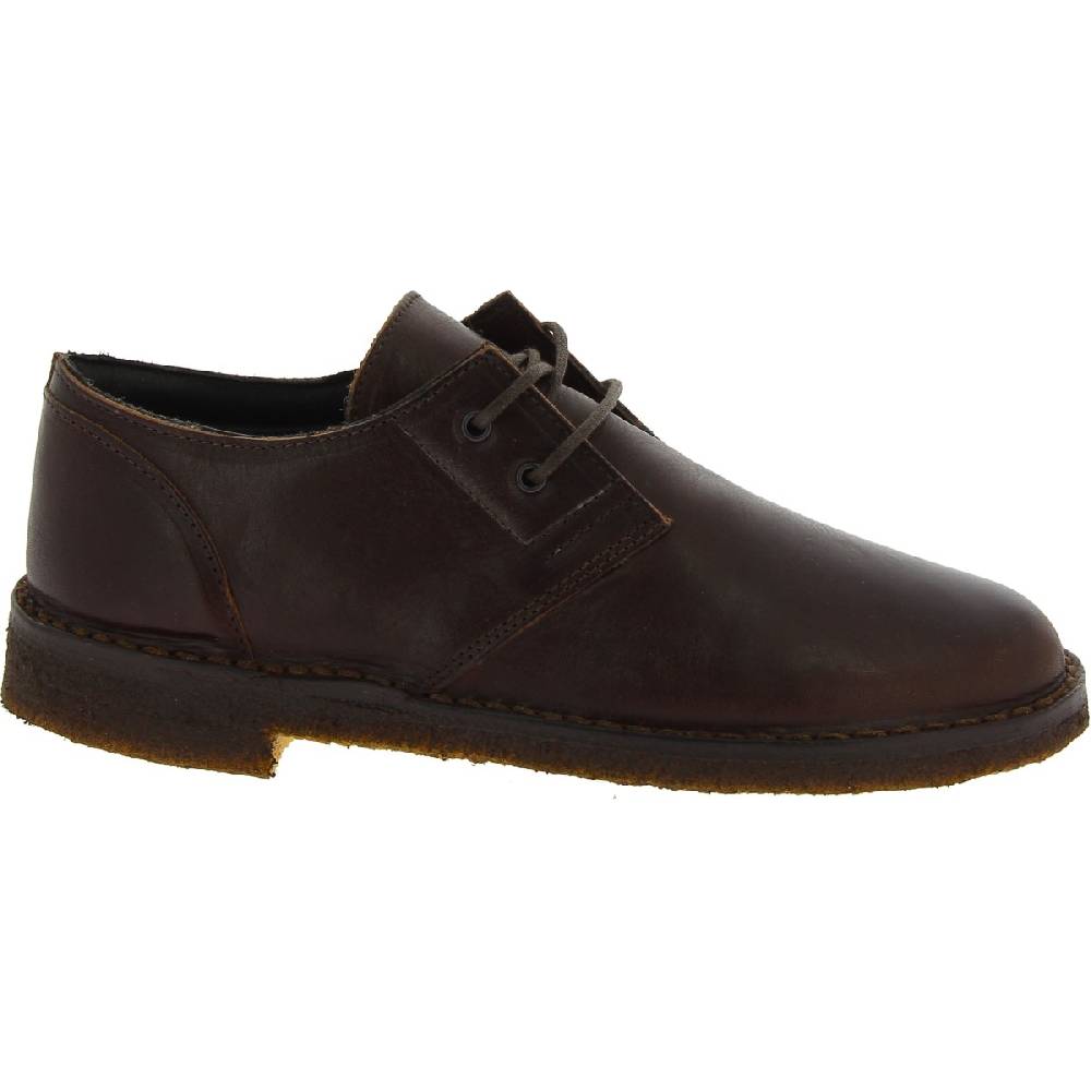 Lartigiano Del Cuoio Scarpe basse da donna in pelle marrone scuro con fodera invernale Moda