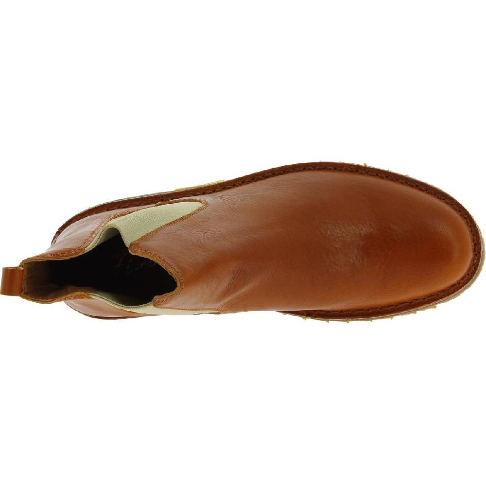 Lartigiano Del Cuoio Stivaletto beatles in pelle marrone e suola Vibram Acquista Ora