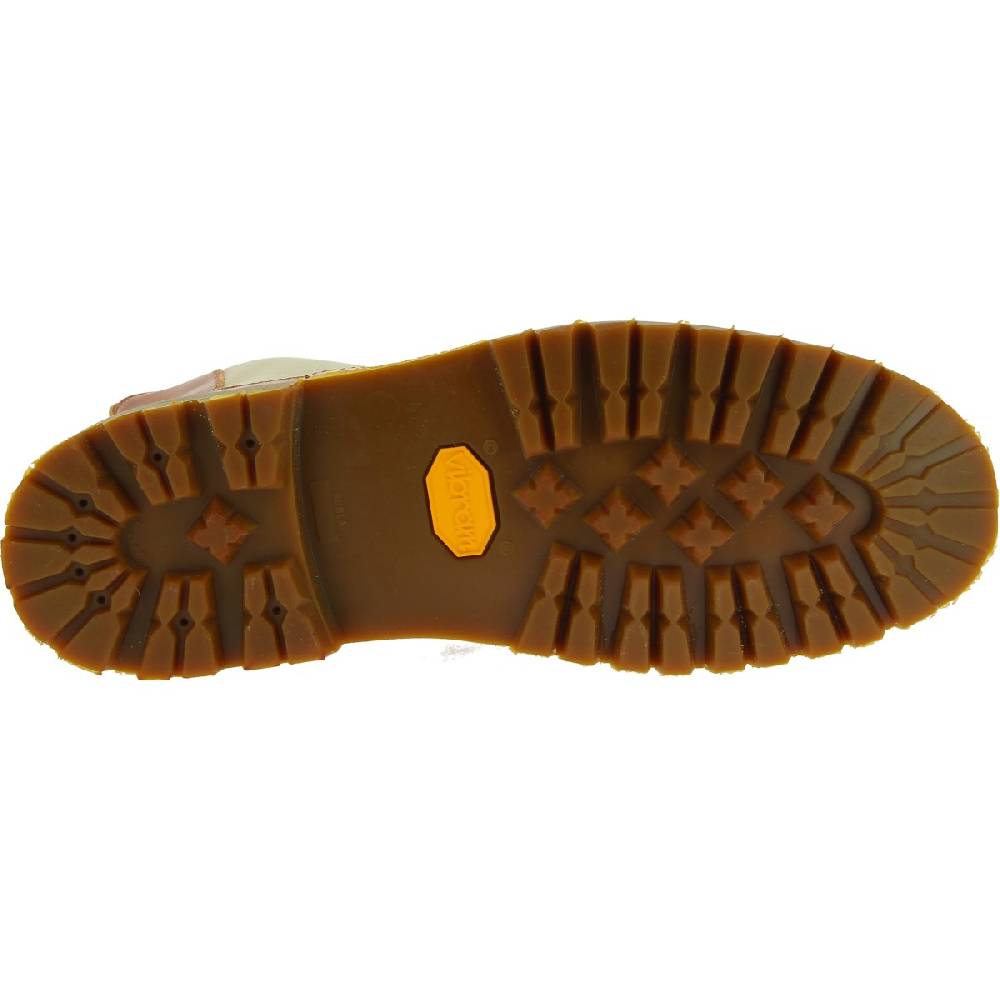 Lartigiano Del Cuoio Stivaletto beatles in pelle marrone e suola Vibram Acquista Ora