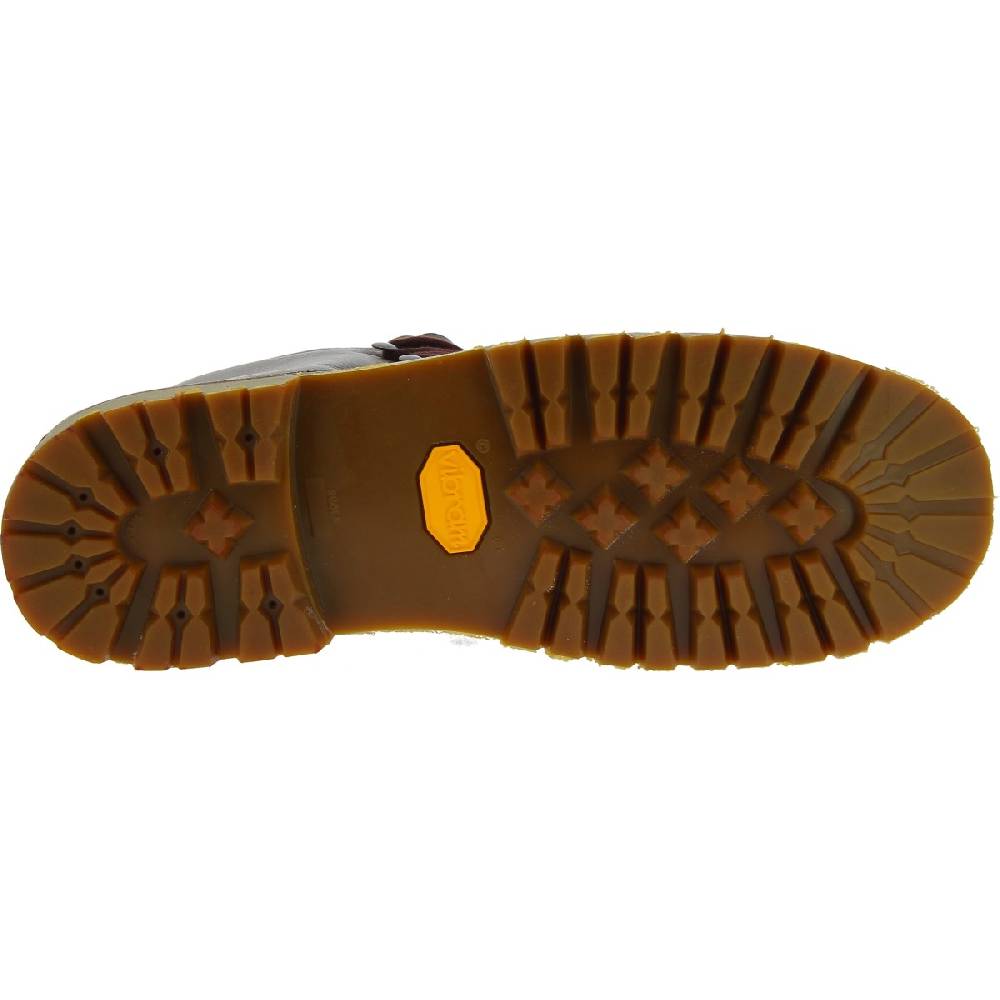Lartigiano Del Cuoio Scarpone donna da montagna in pelle marrone scuro conciata al vegetale Shopping Online