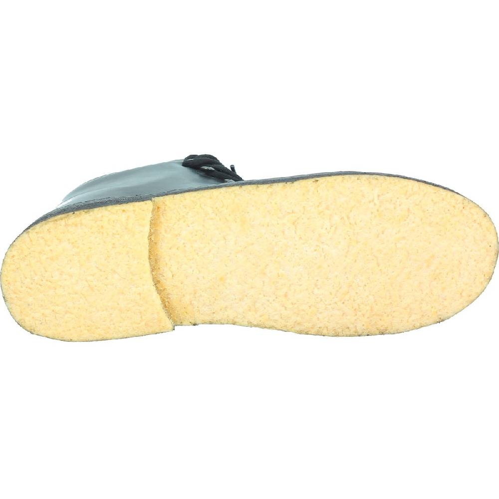 Lartigiano Del Cuoio Stivale da montagna unisex color nero con suola in caucciù Affare Del Giorno