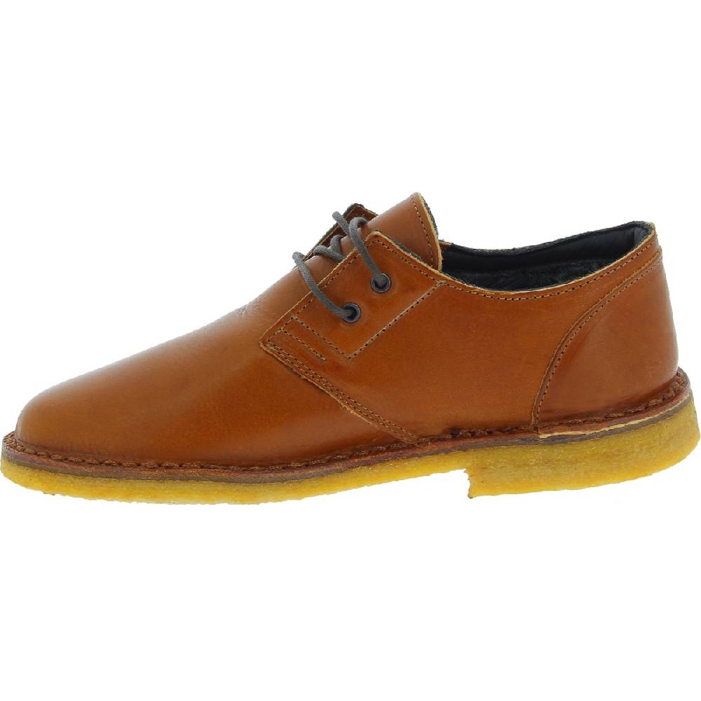 Lartigiano Del Cuoio Scarpe basse da donna in pelle marrone fodera invernale Spedizione Gratuita