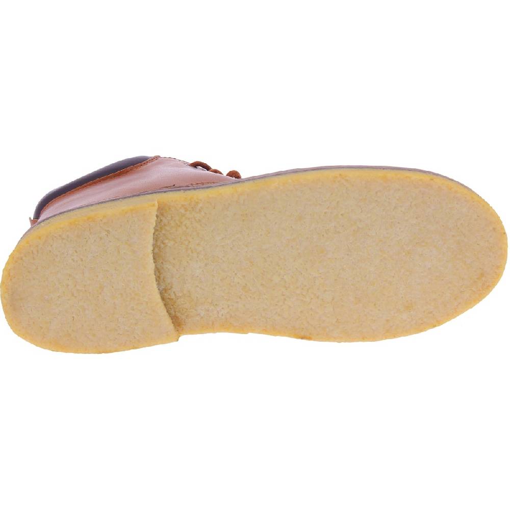 Lartigiano Del Cuoio Stivaletti artigianali uomo in pelle marrone conciata al vegetale Acquista Ora