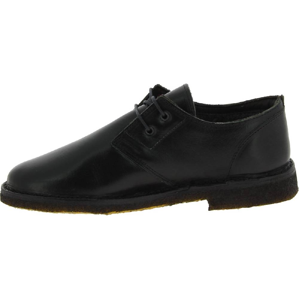 Lartigiano Del Cuoio Scarpe basse da donna in pelle nera con fodera invernale Vendita