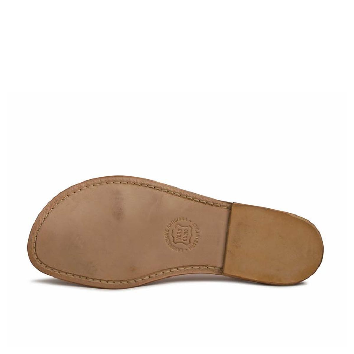 Lartigiano Del Cuoio Sandali gladiatore fatti a mano in pelle laminata bronzo Soddisfazione Garantita