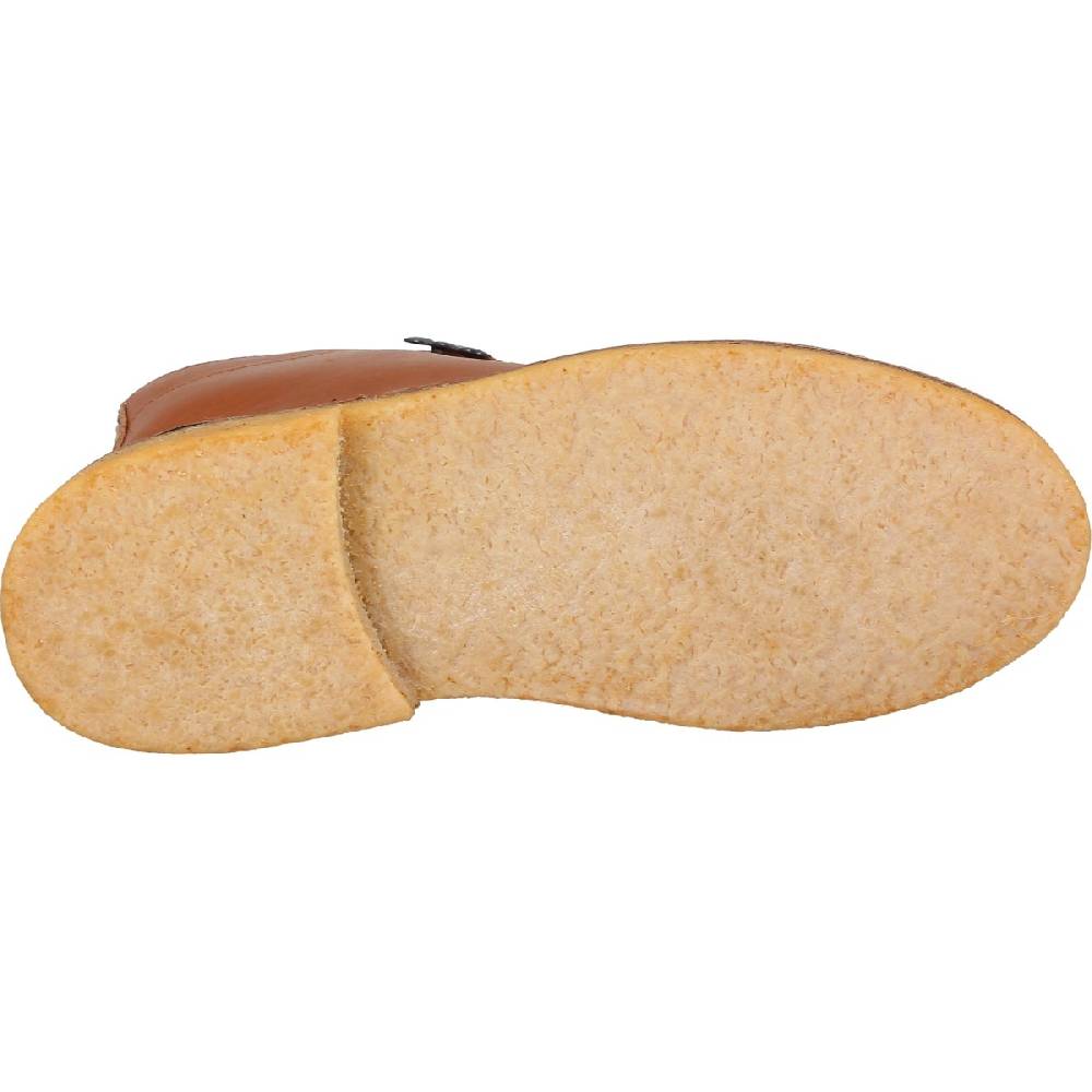 Lartigiano Del Cuoio Stivaletti da uomo in pelle color cuoio con fodera invernale Affare Del Giorno