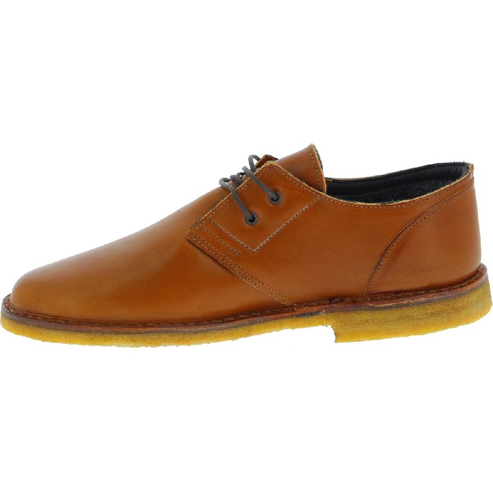 Lartigiano Del Cuoio Scarpe basse da uomo in pelle marrone con fodera invernale I Più Venduti