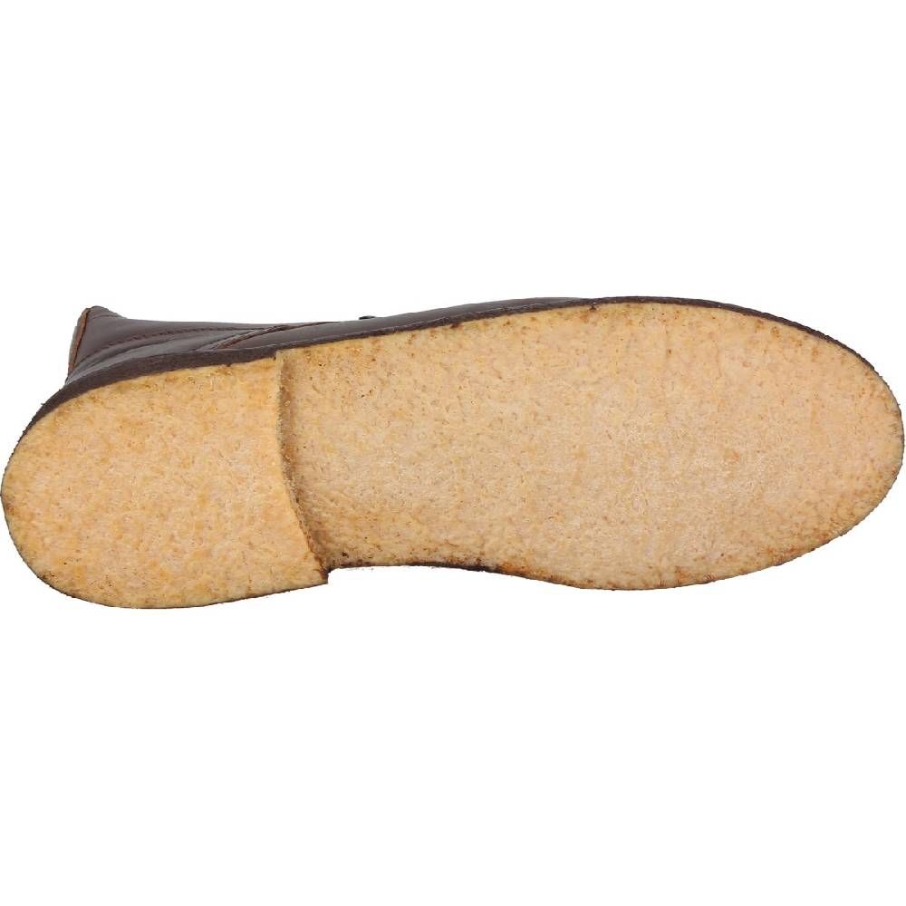 Lartigiano Del Cuoio Stivaletti da uomo in pelle testa di moro con fodera invernale Vendita