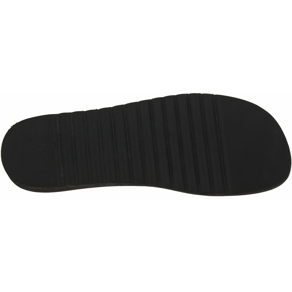 Lartigiano Del Cuoio Infradito uomo in pelle nero con suola in gomma spessa Promozione