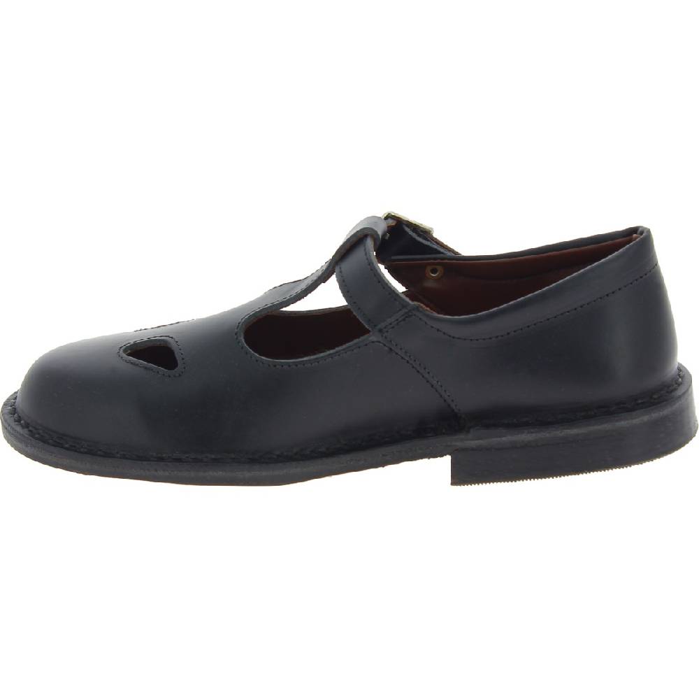 Lartigiano Del Cuoio Scarpe occhietti da donna in pelle nera fatte a mano in Italia Shopping Online