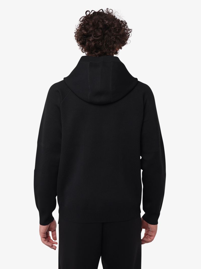 Jaked MAGLIA CAPPUCCIO FULL ZIP SPORT COSY Saldi Di Fabbrica