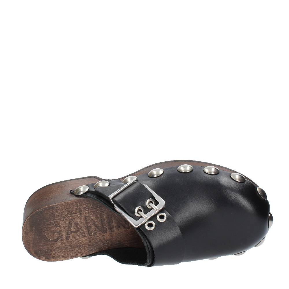 GANNI Mules in pelle Nuovo