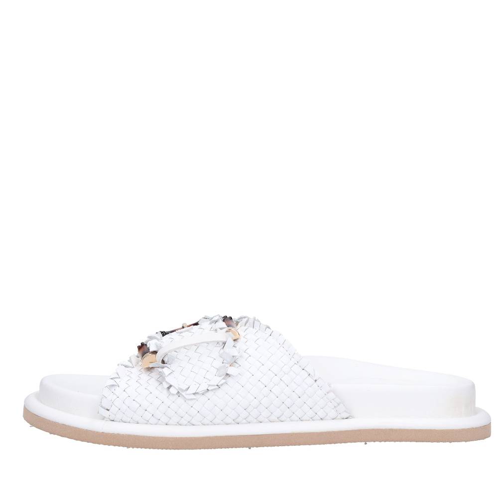 EMANUELLE VEE Mules in pelle