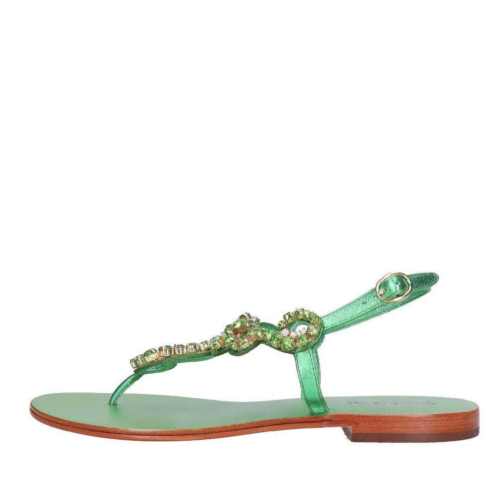 EMANUELLE VEE Sandali infradito in pelle